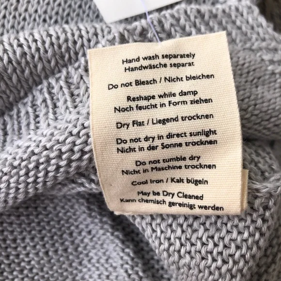 Poetry short sleeve linen knit sweater top size 6 - Picture 7 of 13